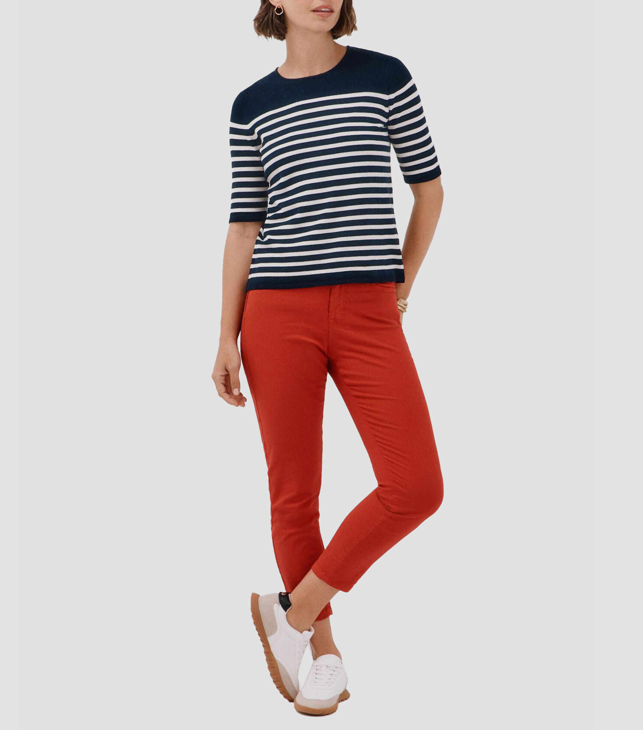 Playera cuello redondo Mujer